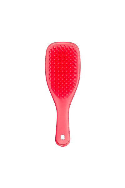 The Ultimate Wet Detangler Mini Pink Punch Hair Brush - 3