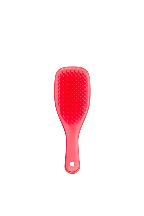 The Ultimate Wet Detangler Mini Pink Punch Hair Brush - 1