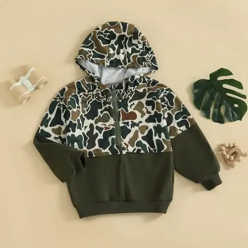 TheFound Toddler Girls Boys Hoodies Jacket Checkerboard Zip-Up Hooded Long Sleeve Coat Fall Winter Kid Baby Clothes Outerwear - 5
