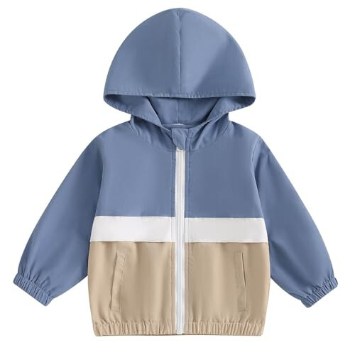 TheFound Toddler Girls Boys Hoodies Jacket Checkerboard Zip-Up Hooded Long Sleeve Coat Fall Winter Kids Clothes Outerwear - 1