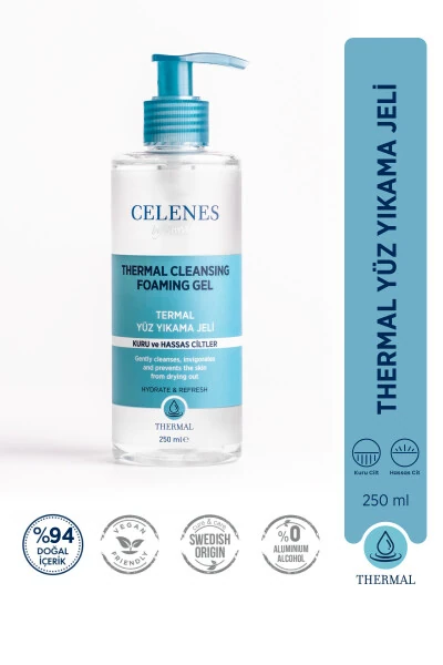 Thermal Cleansing Gel 250ml Dry/sensitive - CELENES BY SWEDEN