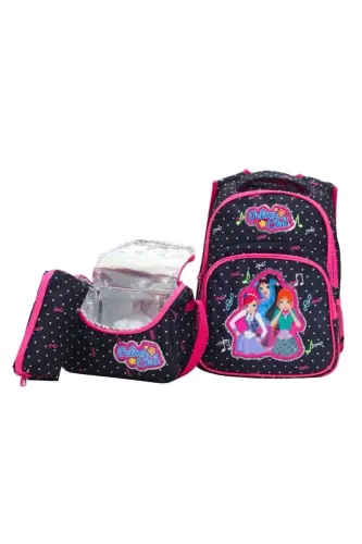 Thermal lunchbox triple primary school set-Blacksue - 3