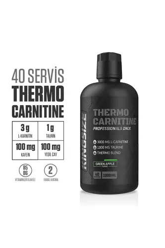 Thermo Carnitine 1000 mL - Yeşil Elma - KINGSIZE NUTRITION (1)