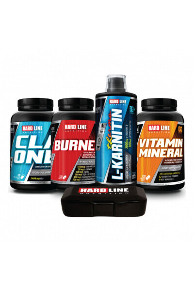 Thermo L-karnitin 1000mg Tarvuz Xushbo'y + Vitamin Mineral + Burner + Cla Energiya - HARDLINE