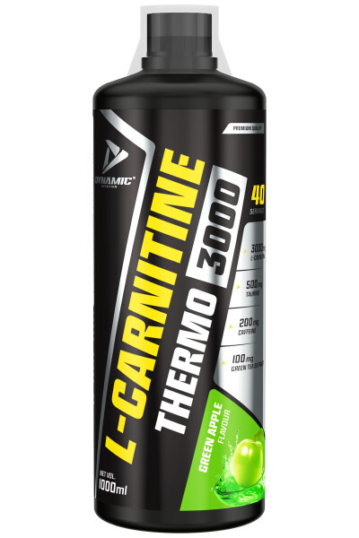 Thermo L-carnitine 3000 - 1000 ml - 40 Servis - Yeşil Elma Aromalı - L-karnitin 040247000708 - 4