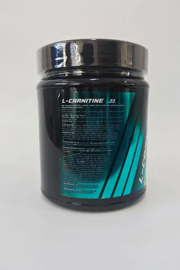 Thermo L-Karnitin 3000 mg 33 taom 165 gr L-Karnitin - 4
