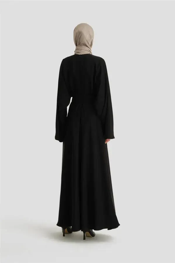 Thick Belted Dress 24k9905 Black - 4