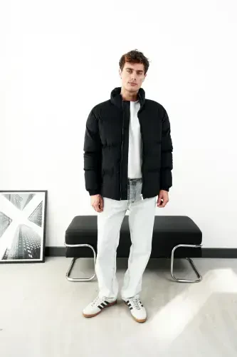 Thick Corduroy Puffer Jacket - 6