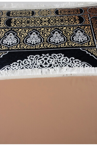 Thick Soft Sponge Prayer Rug Washable Dowry Gift Foldable (70X120CM) - 12