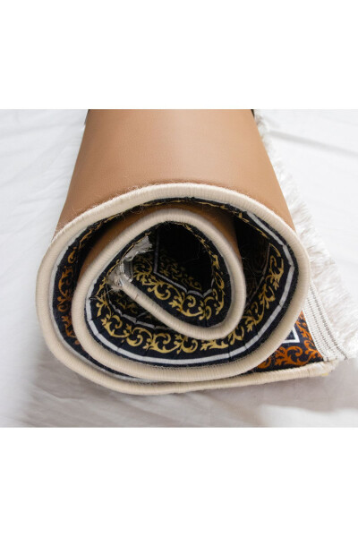 Thick Soft Sponge Prayer Rug Washable Dowry Gift Foldable (70X120CM) - 17