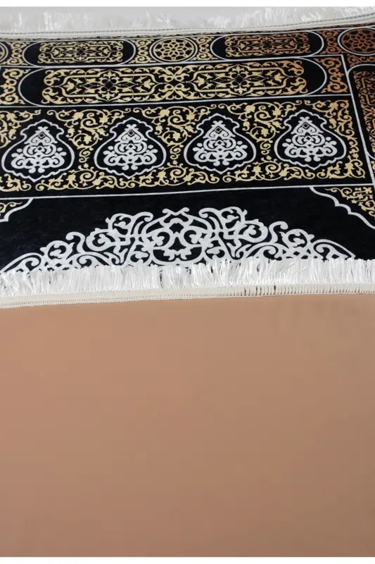 Thick Soft Sponge Prayer Rug Washable Dowry Gift Foldable (70X120CM) - 1
