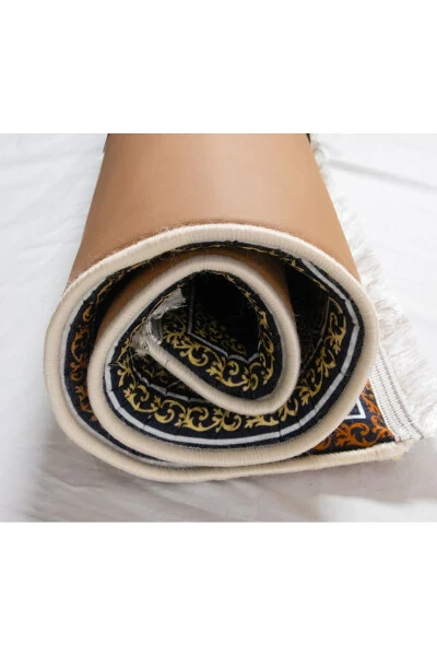 Thick Soft Sponge Prayer Rug Washable Dowry Gift Foldable (70X120CM) - 8