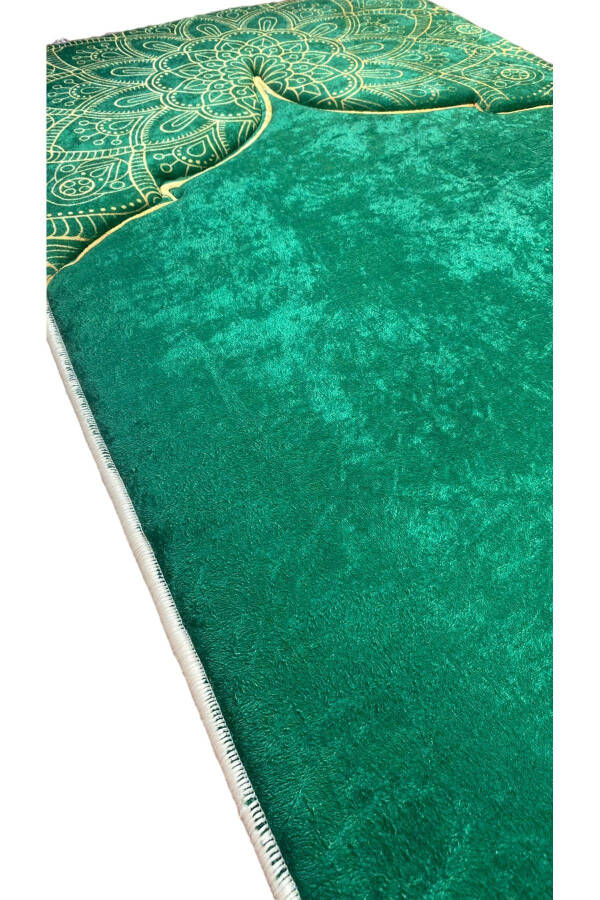 Thick Sponge Soft Washable Prayer Mat Dowry Gift Foldable (70X120CM) - 10