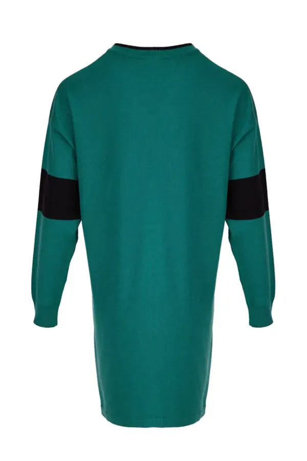 Thick-striped knitted tunic - 3