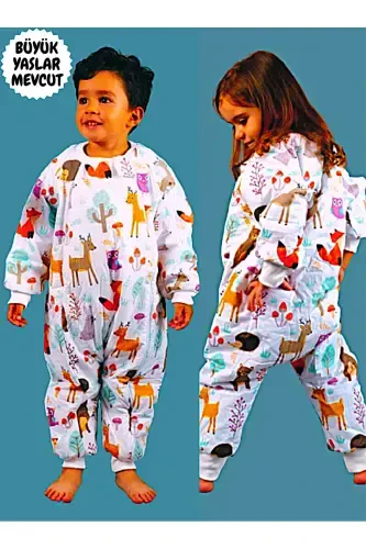 Thick Winter Sleeping Bag 2.5 Tog Girls & Boys Baby Cute Animals Sleeping Bag - HAPPYSTORE (1)