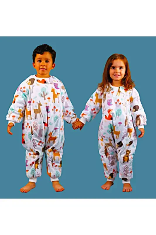 Thick Winter Sleeping Bag 2.5 Tog Girls & Boys Baby Cute Animals Sleeping Bag - 6