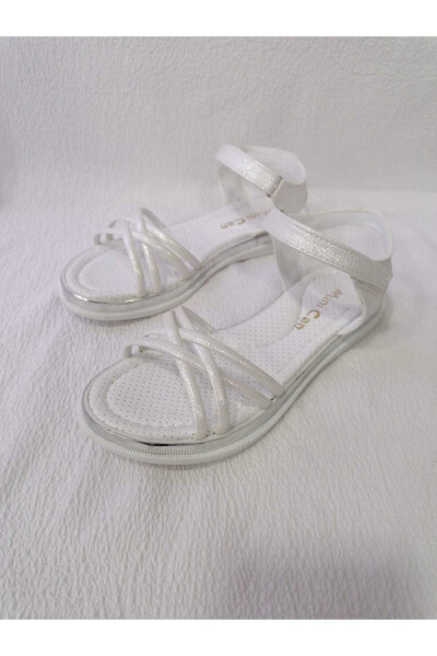 Thin Strap Padded Sole Girls Sandals - 1