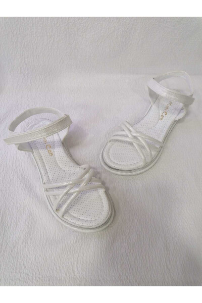 Thin Strap Padded Sole Girls Sandals - 6