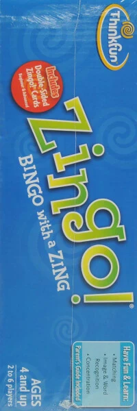 ThinkFun Zingo! 4 yoshdan katta bolalar uchun oilaviy stol o'yini - 2