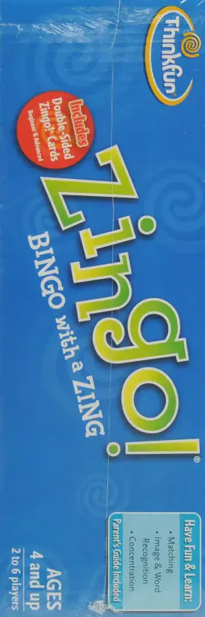ThinkFun Zingo! 4 yoshdan katta bolalar uchun oilaviy stol o'yini - 2