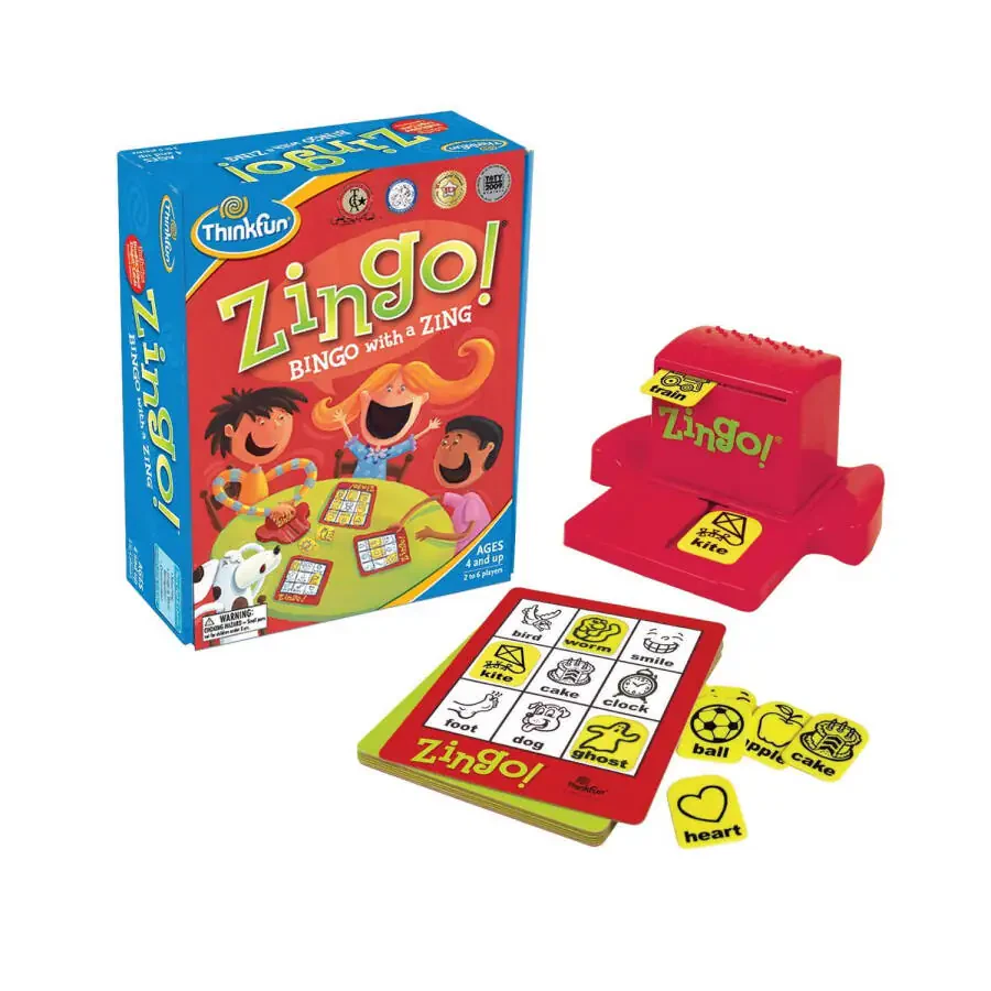 ThinkFun Zingo! Family Board Game for Children Ages 4 & up - 1