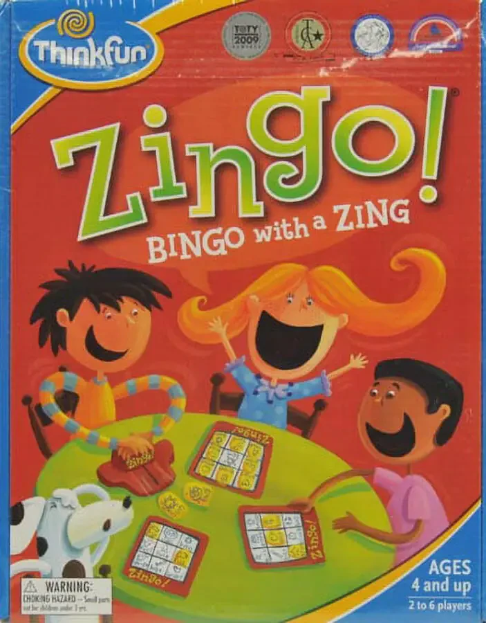 ThinkFun Zingo! Family Board Game for Children Ages 4 & up - 6