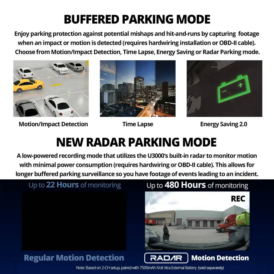 THINKWARE U3000 Ultra 4K Dash Cam Front STARVIS 2 Sensor Super Night Vision Dashcam for Car Camera 5GHZ WiFi GPS Radar Buffered Parking Mode CPL Filter Red Light Speed Camera Alerts Optional Rear Cam - 6