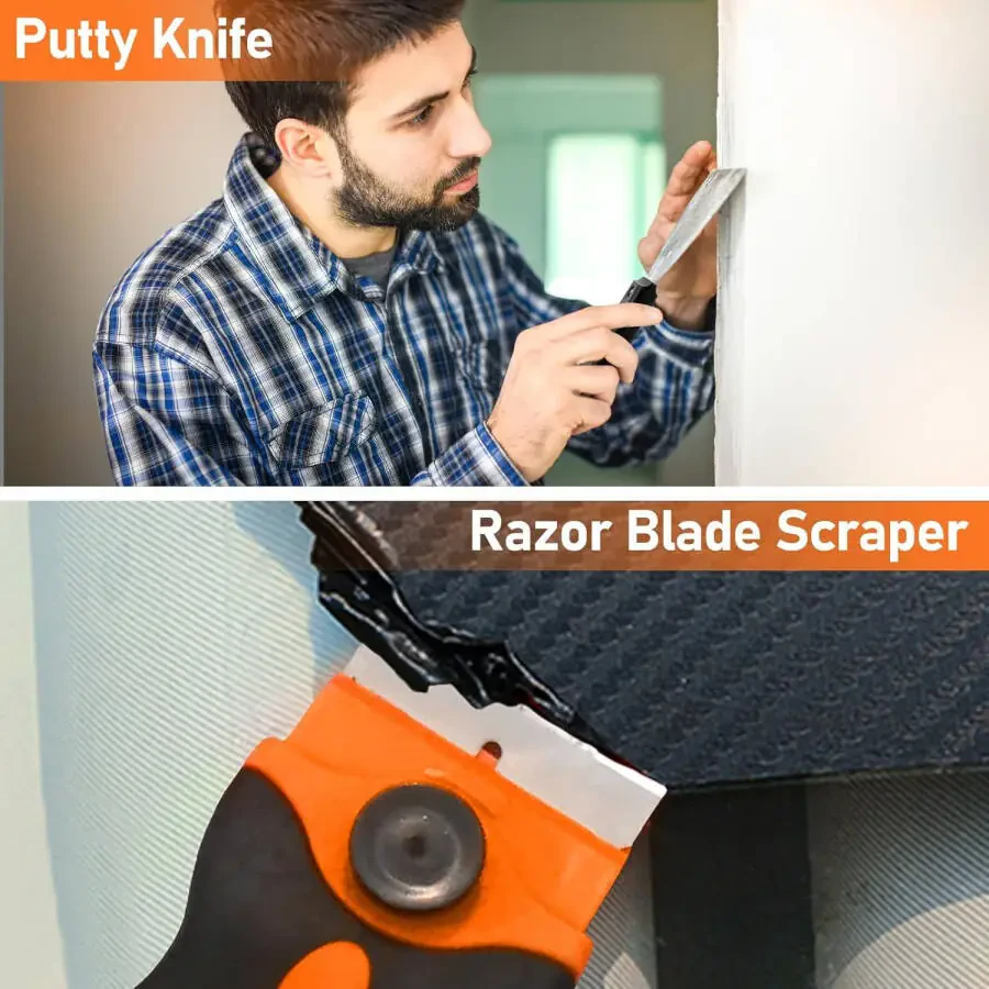 THINKWORK Orange Tool Set - 207 Piece Portable Home Repairing Tool Kit - 8