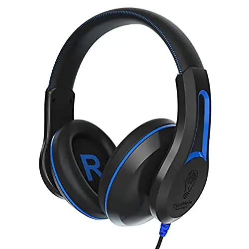 ThinkWrite Technologies TWT Audio Duro, TW200 | Premium Over-Ear Noise Reducing Wired Headphones (3.5mm Jack) - 1