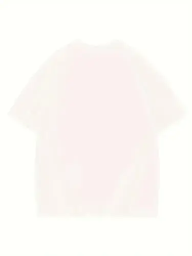 Thousand Printed Oversize Crew Neck T-shirt - White - 3