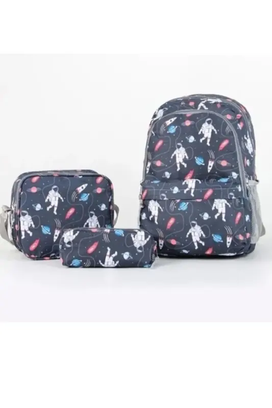 Three-Piece School Bag Set Plcan2079-336 Astronaut-336 - CAMBRIDGE POLO CLUB