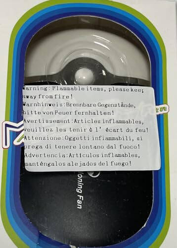 ThreeH Ko'chma Mini Shaxsiy Fan Qo'l bilan ishlatiladigan USB Qayta Zaryadlanadigan Pichoqsiz Havo Sovutgich Jim Elektrik Quvvatlanadigan Ichki Li-ion Batareya Quvvatlanadigan Stol Sovitgich Fan H-F015Qora - 1