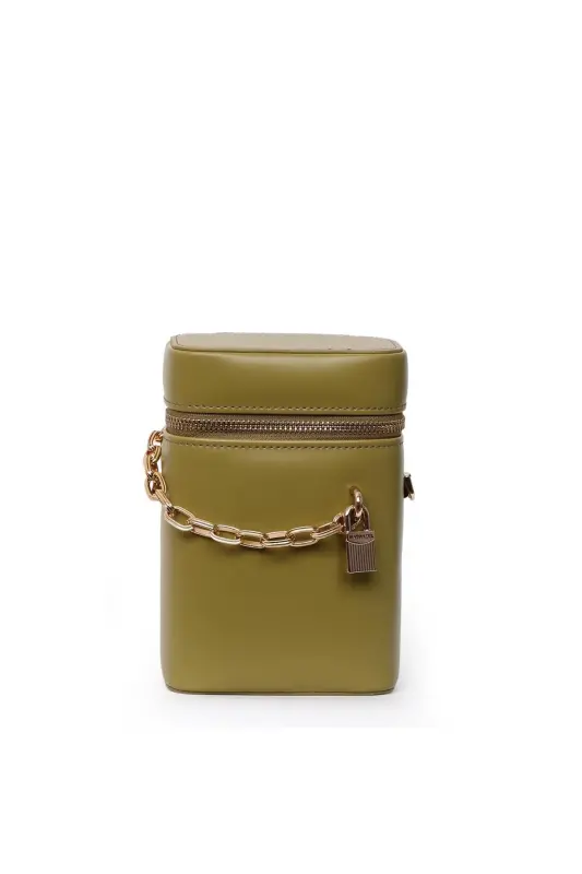 Thuban Oil Green Women's Shoulder Bag - 1