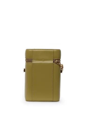 Thuban Oil Green Women's Shoulder Bag - 3