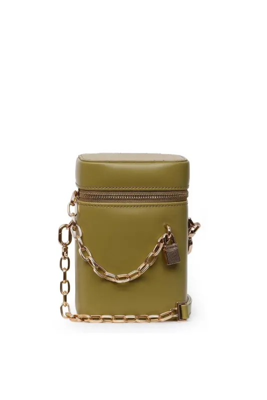 Thuban Oil Green Women's Shoulder Bag - 5