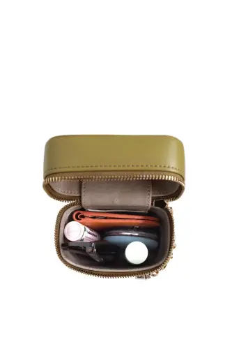 Thuban Oil Green Women's Shoulder Bag - 7