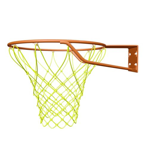 THUNDERBAY 18 inch Standard Simple Basketball Rim for Replacement or Garage Mount with All Weather Net - 3