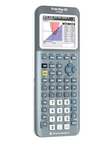 TI-84 Plus CE Graphing Calculator, Fractal Frost - 3