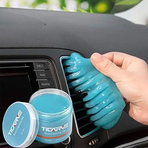 TICARVE Car Cleaning Gel Car Detail Tools Car Accessories Detailing Putty | Car Interior Cleaner Automotive Detailing Kit Keyboard Cleaner Office Laptop Slime Cleaner Dust Remover Gift For Men Women - TICARVE