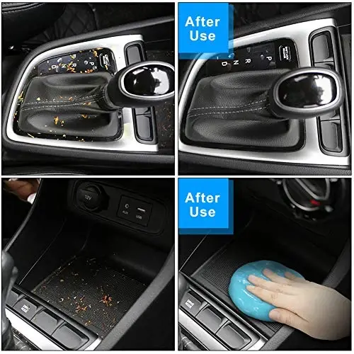 TICARVE Car Cleaning Gel Car Detail Tools Car Accessories Detailing Putty | Car Interior Cleaner Automotive Detailing Kit Keyboard Cleaner Office Laptop Slime Cleaner Dust Remover Gift For Men Women - 4