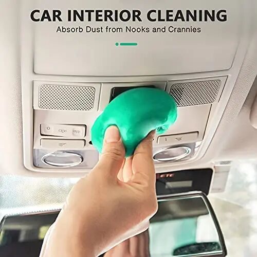 TICARVE Cleaning Gel for Car Detailing Kit Car Accessories Auto Detail Gel | Automotive Dust Air Vent Interior Detail Putty Cleaner For Laptop Car Slime Cleaner Dust Remover Gift For Men Women 5.6oz - TICARVE (1)