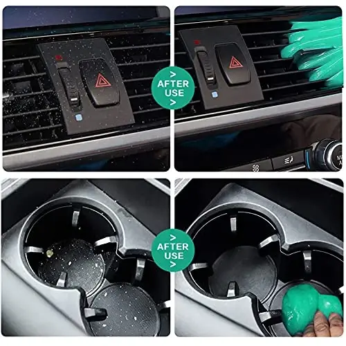 TICARVE Cleaning Gel for Car Detailing Kit Car Accessories Auto Detail Gel | Automotive Dust Air Vent Interior Detail Putty Cleaner For Laptop Car Slime Cleaner Dust Remover Gift For Men Women 5.6oz - 6