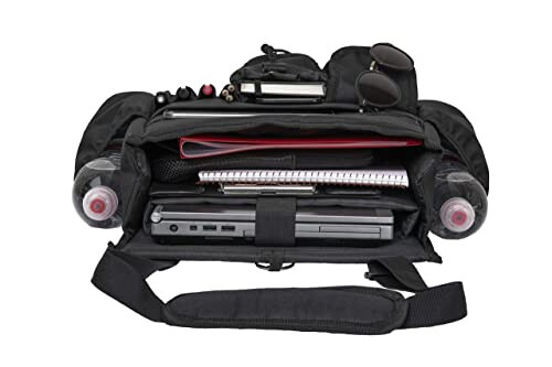 Tidify Car Front Seat Organizer [2025 UPDATED] with Dedicated Tablet and Laptop Storage Stabilizing Side Straps Soft Adjustable Shoulder Strap and Hardened Buckles Your Office Away from Office. - Tidify (1)