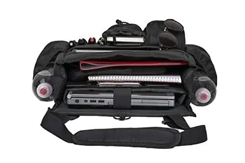 Tidify органайзер для переднего сиденья автомобиля [ОБНОВЛЕНО в 2023 году] с выделенным местом для планшета и ноутбука, стабилизирующими боковыми ремнями, мягким регулируемым плечевым ремнем и застежками-пряжками. Ваш офис вдали от офиса - 2