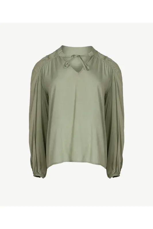 Tie-Front Blouse - YARGICI