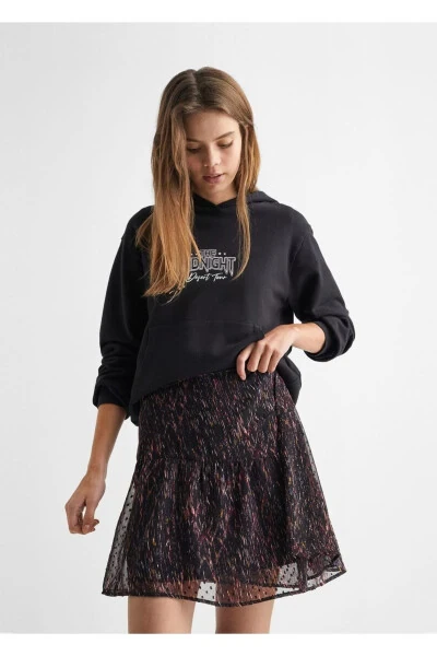 Tiered Ruffled Skirt - MANGO TEEN