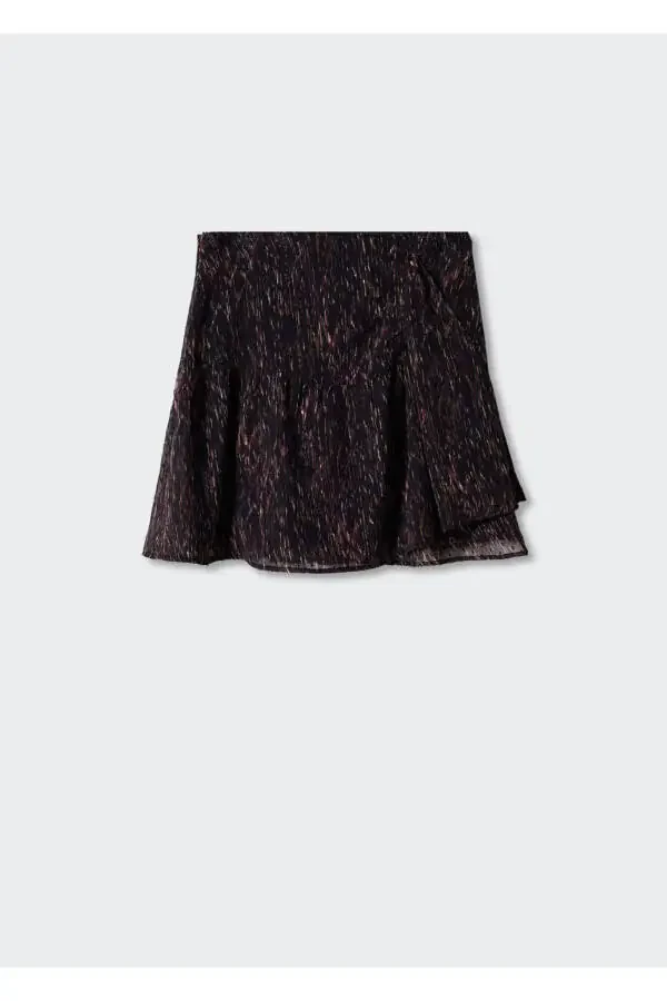 Tiered Ruffled Skirt - 3