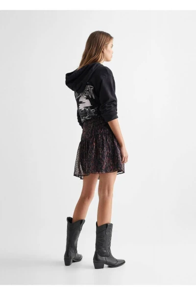 Tiered Ruffled Skirt - 4