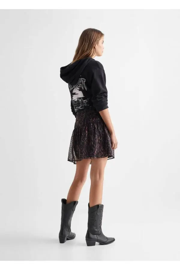 Tiered Ruffled Skirt - 4