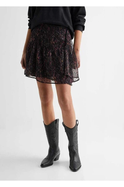 Tiered Ruffled Skirt - 6